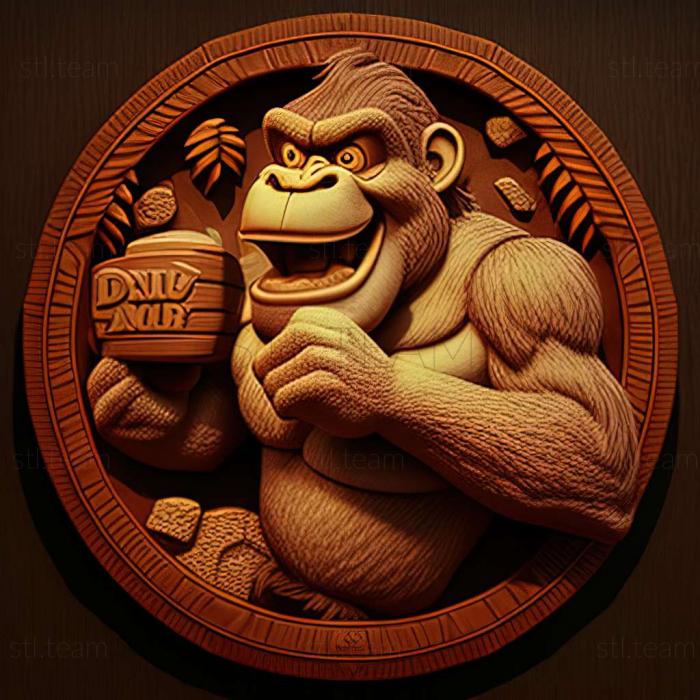 3D model Donkey Kong game (STL)